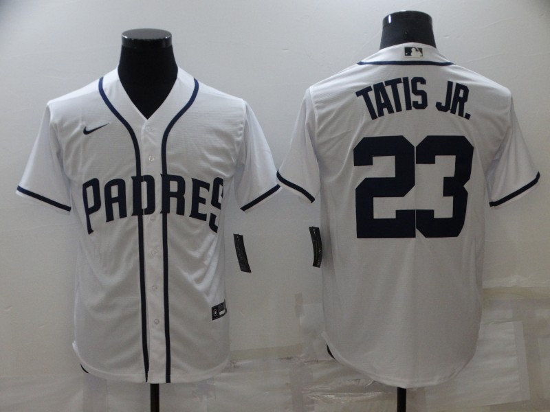 2022 Men San Diego Padres #23 Tatis jr white Game Nike MLB Jersey